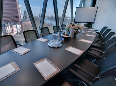 Frankfurt, Westhafen Tower photo 2