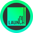 Launch Coworking  logo